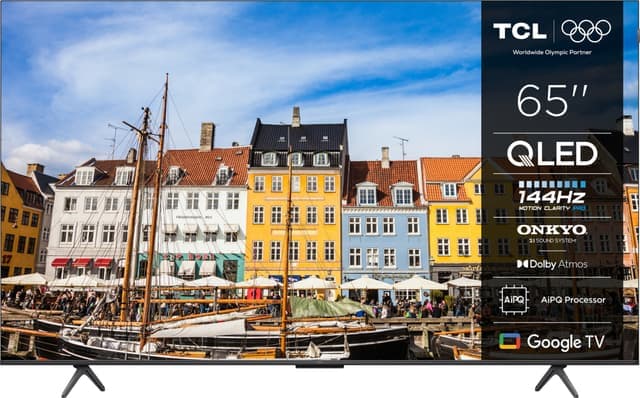 TCL 65" QLED810K 4K QLED TV (2025) - Nyskick - i originalförpackning