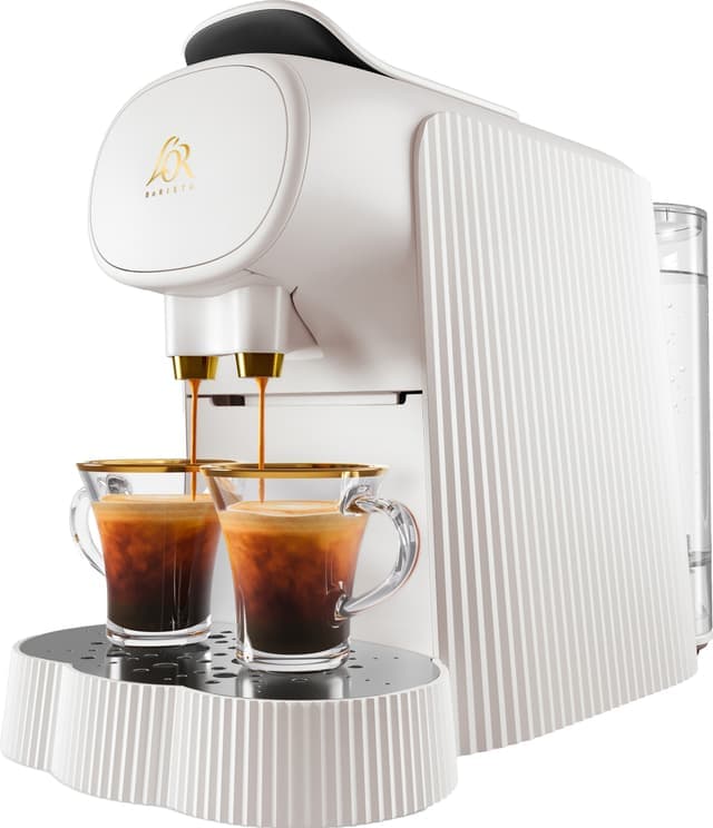 L'OR Barista Alessi kapselmaskin 4071587 (vit) - Använt skick – Tydliga spår av användning