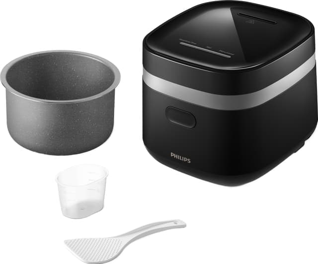 Philips 3000 Series riskokare HD3091/80 (svart) - Nyskick - i originalförpackning