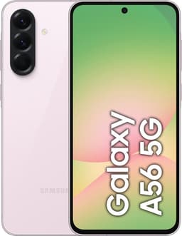 Samsung Galaxy A56 5G smartphone 8/256GB (rosa) - Bra skick – Mindre spår av användning