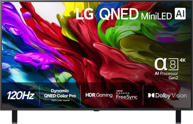 LG 55" QNED 85 4K QNED MiniLED TV (2025) - Nyskick - i originalförpackning