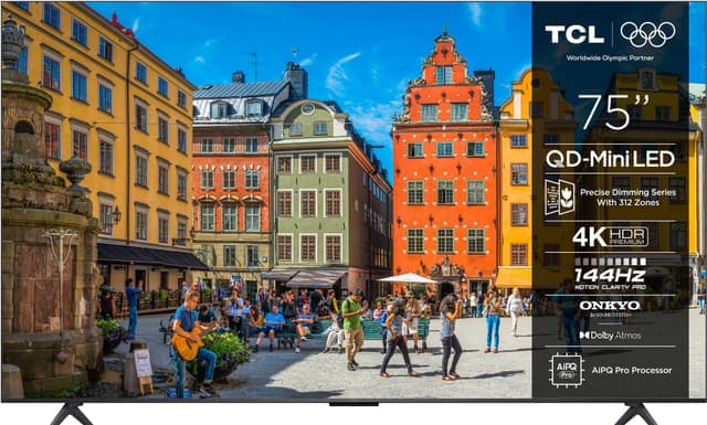 TCL 75" MQLED75K 4K MINI-LED TV (2025) - Nyskick - originalförpackning saknas