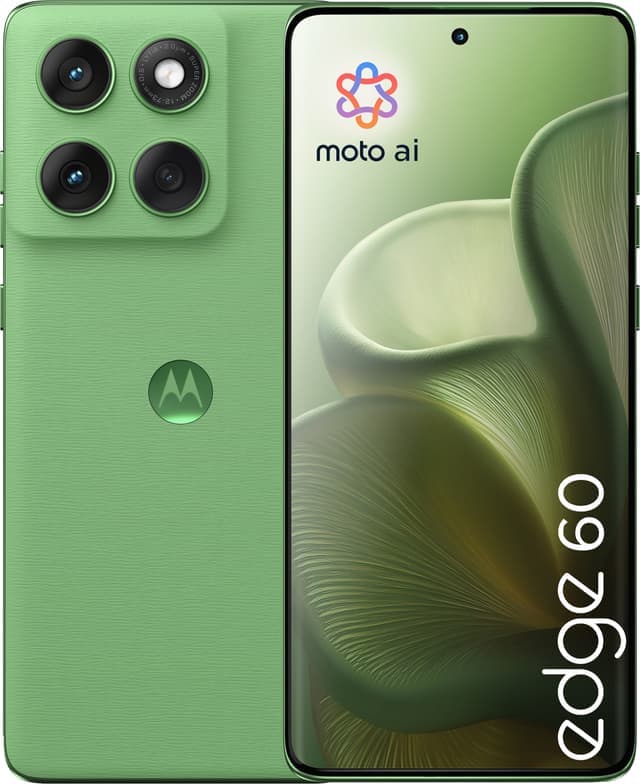 Motorola Edge 60 smartphone 12/512GB (grön) - Nyskick - i originalförpackning