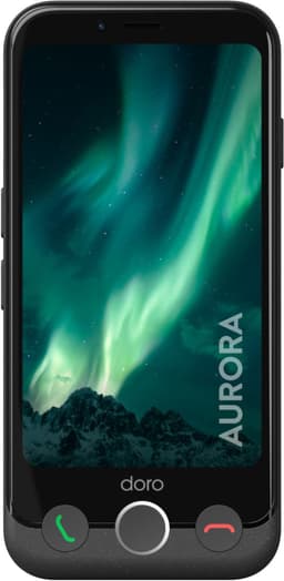 Doro Aurora A11 smartphone 4/64GB (grafit) - Bra skick – Mindre spår av användning