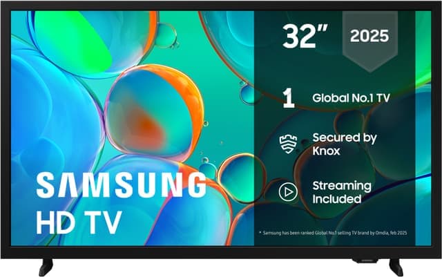Samsung 32" H5005F HD Smart TV (2025) - Nyskick - i originalförpackning