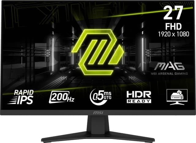 MSI MAG 274F 27/FHD/IPS/200Hz/0,5ms - Nyskick - i originalförpackning