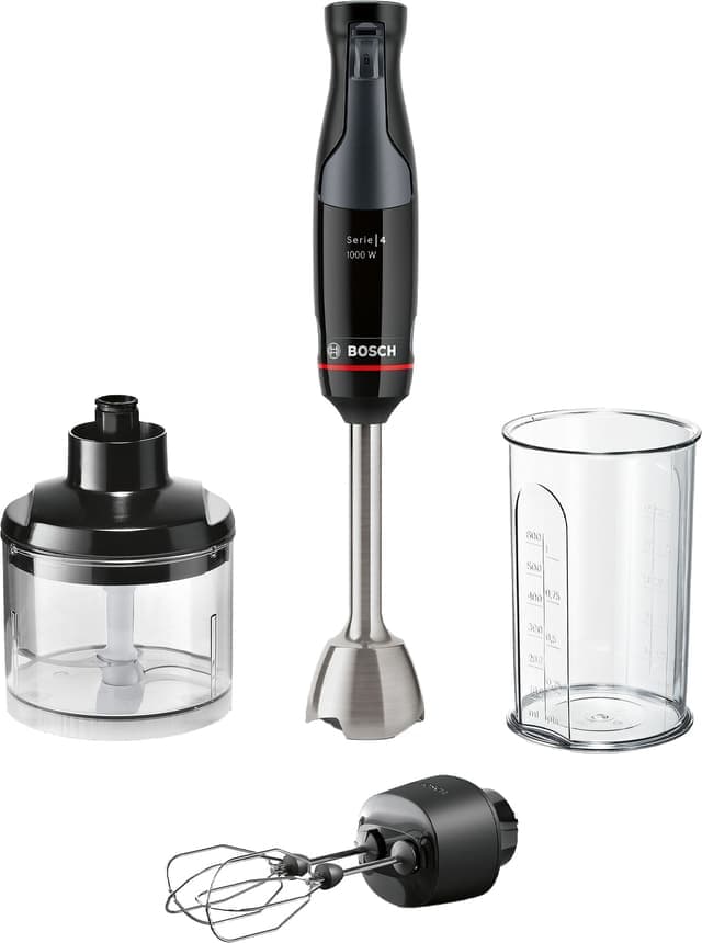 Bosch ErgoMaster Series 4 stavmixer MSM4B624 (svart) - Nyskick - i originalförpackning