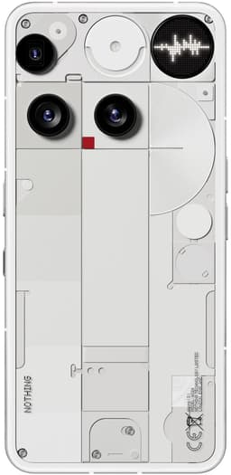 Nothing Phone (3) smartphone 12/256 (vit) - Nyskick - i originalförpackning
