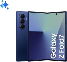 Samsung Galaxy Z Fold 7 5G smartphone 12/512GB (Blue Shadow) - Nyskick - i originalförpackning