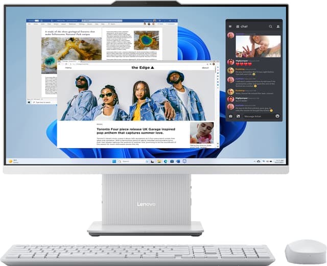 Lenovo IdeaCentre i5-13/16/512GB 24" AIO stationär dator - Nyskick - i originalförpackning