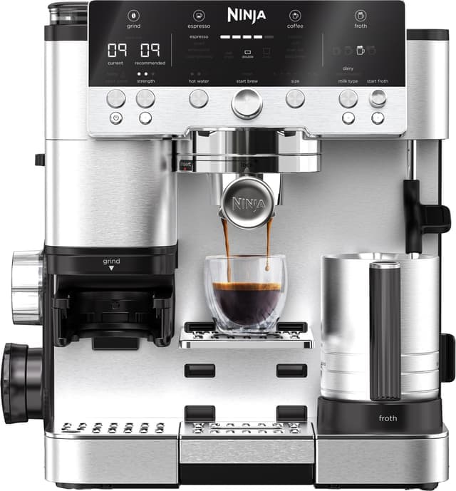 Ninja Luxe Café Premier Halvautomatisk Kaffemaskin ES601EU - Fint skick - lite slitage