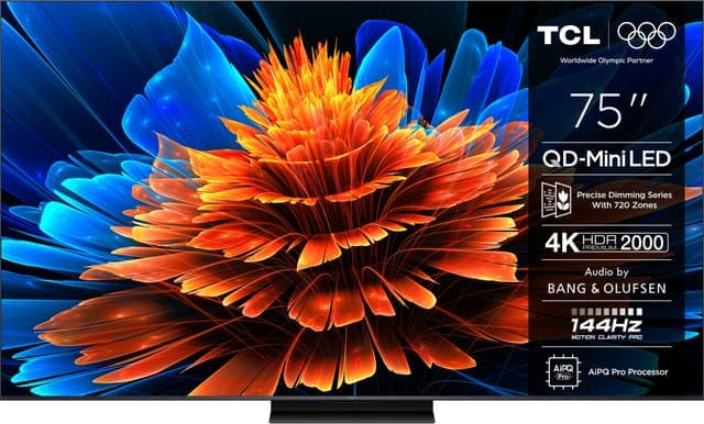 TCL 75" MQLED80K 4K MINI-LED TV (2025) - Nyskick - i originalförpackning