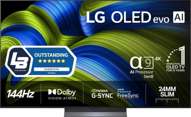 LG 65" C5 Pro 4K OLED evo TV (2025) - Bra skick – Mindre spår av användning