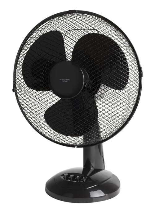 NORDIC HOME CULTURE Skrivbordsfläkt, 310mm, tre hastigheter 40w - Nyskick - i originalförpackning