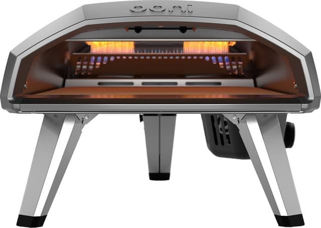 Ooni Koda 2 pizzaugn (svart) - Använt skick – Synliga skador, fullt funktionell