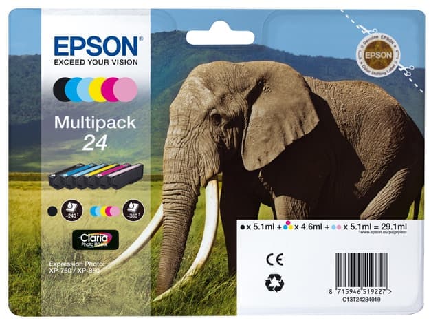 Epson Bläckpatron Claria Photo HD 24 - Bra skick – Mindre spår av användning