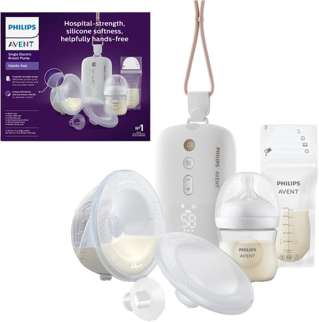 Philips Avent Handsfree bröstpump SCF543/11 (vit) - Nyskick - i originalförpackning