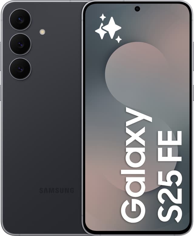Samsung Galaxy S25 FE 5G smartphone 8/128GB (Svart) - Nyskick - i originalförpackning