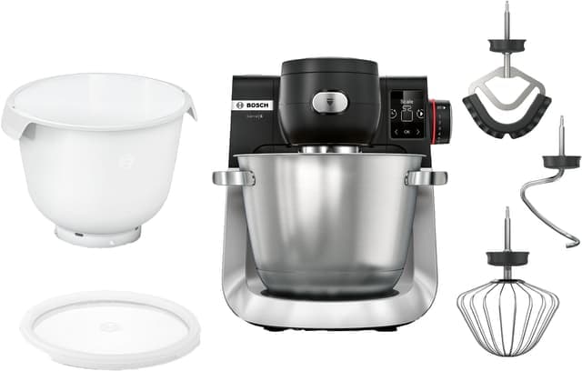 Bosch Series 6 köksmaskin MUMS6ZS18 (svart) - Fint skick - lite slitage