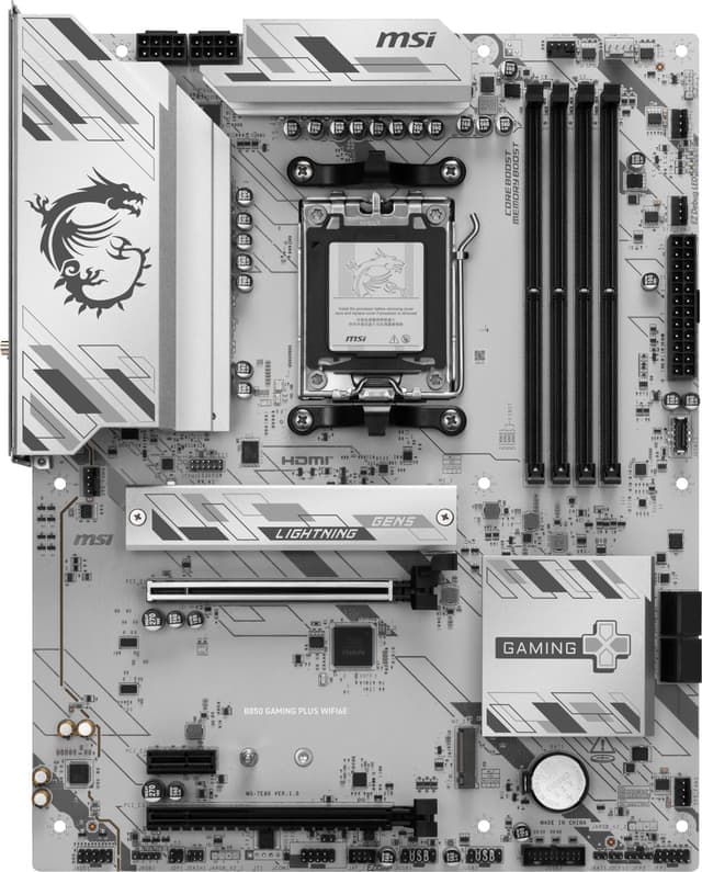 MSI B850 GAMING PLUS WIFI6E moderkort - Nyskick - i originalförpackning
