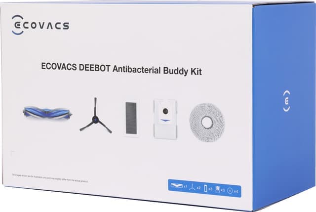 Ecovacs Deebot X5 Premium robotdammsugare tillbehörssats DKT130151 - Använt skick – Synliga skador, fullt funktionell