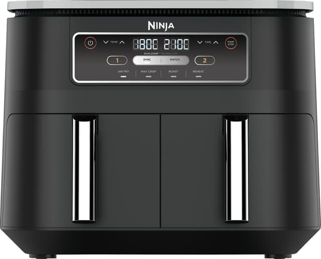 Ninja Dual Airfryer DZ100 (svart) - Nyskick - originalförpackning saknas