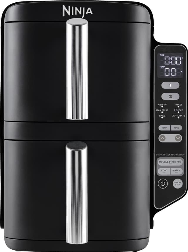 Ninja Double Stack airfryer SL300EU (svart) - Fint skick - lite slitage