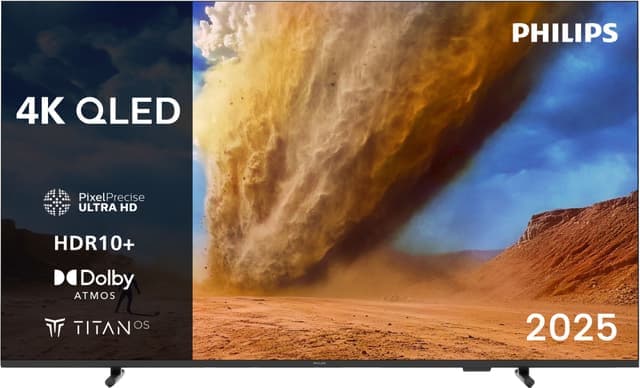 Philips 50" PUS7800 4K QLED Smart TV (2025) - Bra skick – Mindre spår av användning