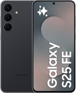 Samsung Galaxy S25 FE 5G smartphone 8/128GB (Svart) - Bra skick – Mindre spår av användning