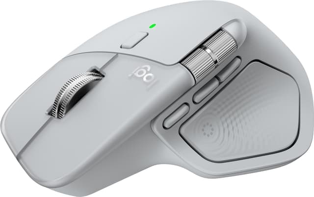 Logitech MX Master 4 trådlös mus (ljusgrå) - Nyskick - i originalförpackning