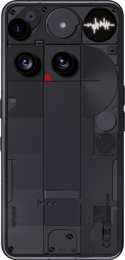 RDU Nothing Phone (3) smartphone 12/256 (svart) - Bra skick – Mindre spår av användning