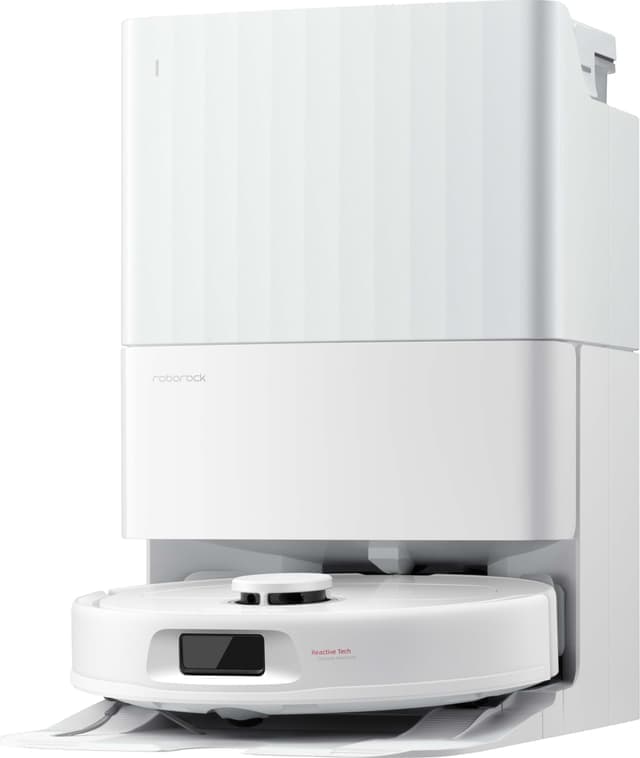 Roborock Qrevo 798 Robotdammsugare (vit) - Fint skick - lite slitage