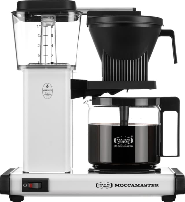 Moccamaster One Switch kaffebryggare 53752 (vit) - Nyskick - originalförpackning saknas