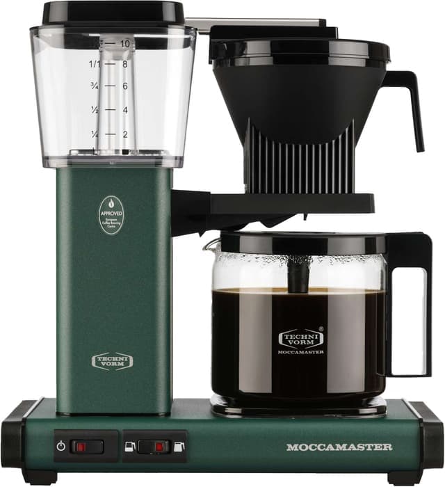 Moccamaster Optio kaffebryggare 53615 (skogsgrön) - Nyskick - i originalförpackning