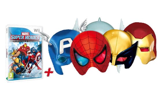 Marvel Super Heroes GrandMaster's Challenge + masques pour Wii