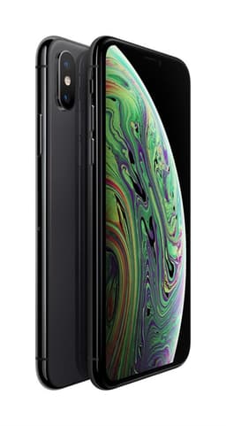 Apple iPhone XS - 4G smartphone - double SIM / Mémoire interne 256 Go - écran OEL - 5.8" - 2436 x 1125 pixels (120 Hz) - 2x caméras arrière 12 MP, 12 MP - 2x front cameras 7 MP - gris sidéral