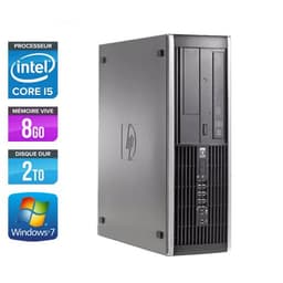 Unité centrale HP Elite 8300 SFF - Noir - Intel Core i5-3470 / 3.20 GHz - RAM 8 Go - HDD 2 To - DVDRW - Gigabit Ethernet - Windows 7 Professionnel