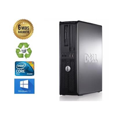 Dell Optiplex 780 SFF Core2Duo 2,93Ghz RAM 4GO HDD 480Go SSD Windows 10