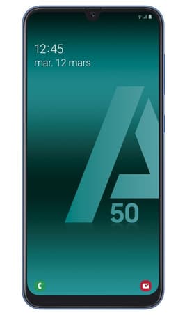 Smartphone Samsung Galaxy A50 Double SIM 128 Go Bleu