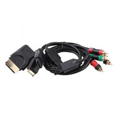Câble 4 En 1 Pour ps3 - Ps2 - Xbox 360 - Wii - Accessoire compatible PEGA