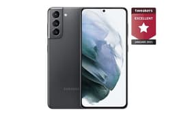 Samsung Galaxy S21 5G - 5G smartphone - double SIM - RAM 8 Go / Mémoire interne 128 Go - écran OEL - 6.2" - 2400 x 1080 pixels (120 Hz) - 3 x caméras arrière 12 MP, 12 MP, 64 MP - front camera 10 MP - Gris phantôme