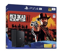 Pack Console Sony PS4 Pro 1 To Noir + Red Dead Redemption 2