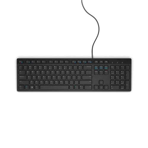 Clavier filaire multimédia Dell KB216 Noir