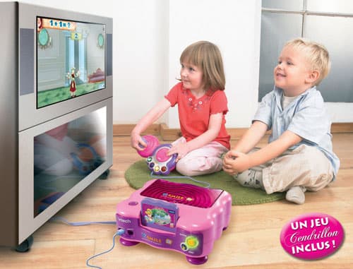 VTech Console éducative V.Smile + Jeu Cendrillon