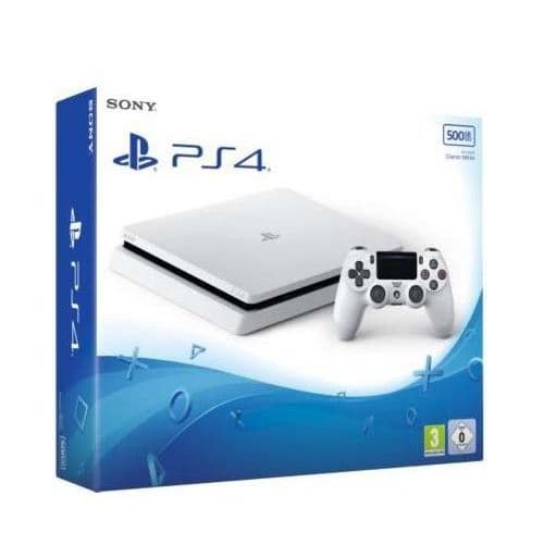 Console Sony PS4 Slim 500 Go Blanc