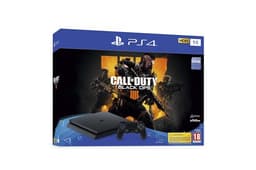 Pack Sony Console PS4 Slim 1 To Noir + Call of Duty Black Ops 4