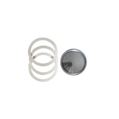 Bialetti - 109743 - 3 Jts + 1 Grille - 6 T - Aluminium [Cuisine]