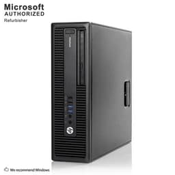 PC Unité centrale Hp EliteDesk 800 G2 SFF Desktop - Intel Core i5-6600 Turbo 3.9 GHz - RAM 8 Go - 500 Go - DVD - USB WiFi - DP - VGA - Windows 10 Professionnel 64 Bits