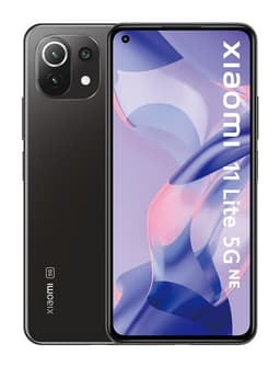 Smartphone Xiaomi 11 Lite 6,55" 5G 128 Go Double SIM Noir Nouvelle Edition