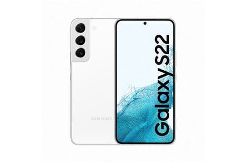 Smartphone Samsung Galaxy S22 6.1" Double SIM 5G 8 Go RAM 128 Go Blanc